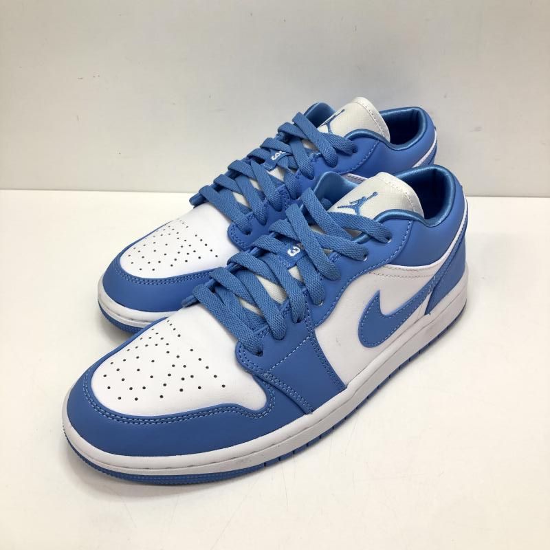 中古】NIKE AIR JORDAN 1 Low Women's 26.5cm 水色 ナイキ エア