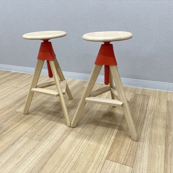 スツール 2点セット 昇降式 マジス ザ・ワイルドバンチ トム アンド