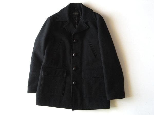 LOUNGE LIZARD ラウンジリザード くるみ釦 厚手 ウールメルトン