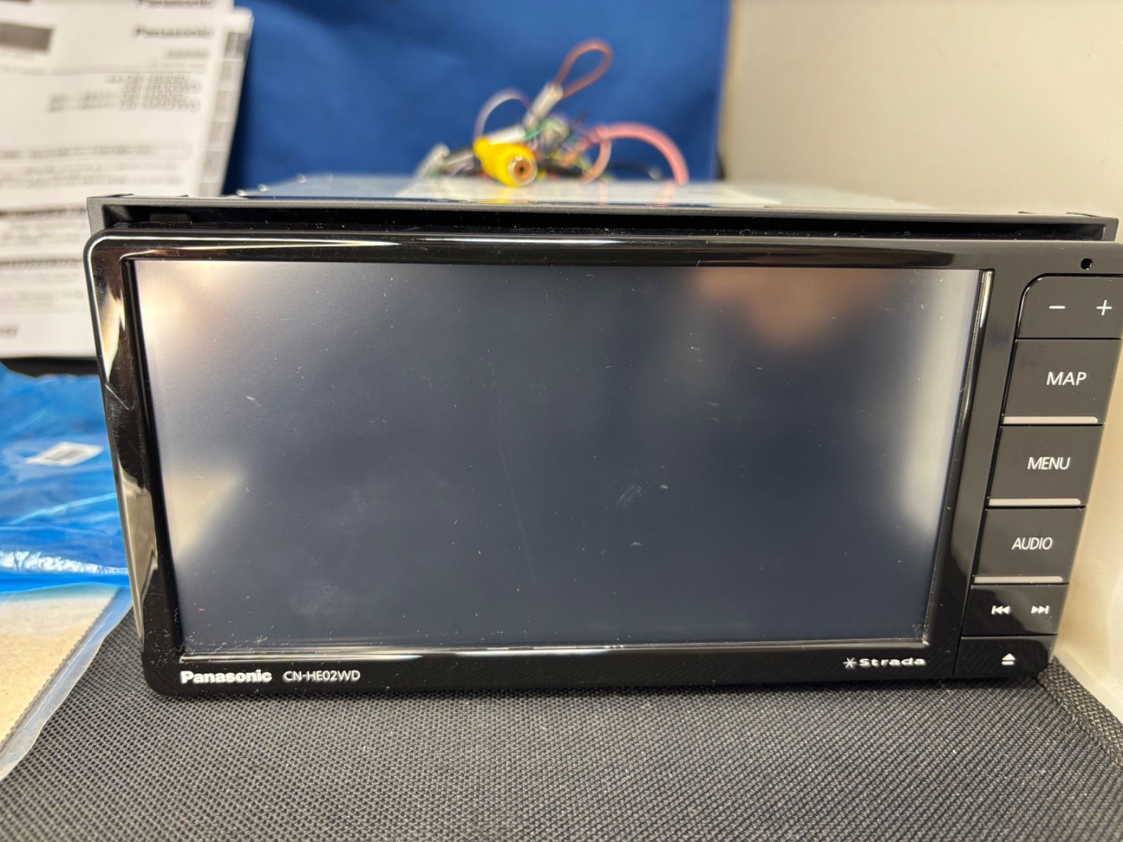 Panasonic パナソニック ストラーダ CN-HE02WD CD録音 DVD 7インチ 