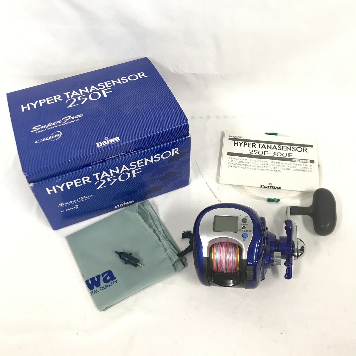 DAIWA ダイワ ハイパータナセンサー 250F 程度B 箱・取説付 釣り用品