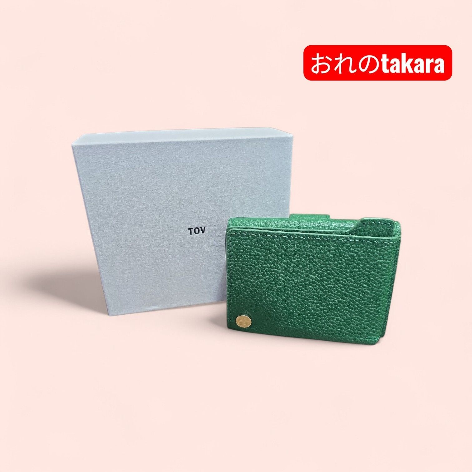 美品】tov/トーヴ SLOBE別注 ミニウォレット 三つ折り財布 - メルカリ