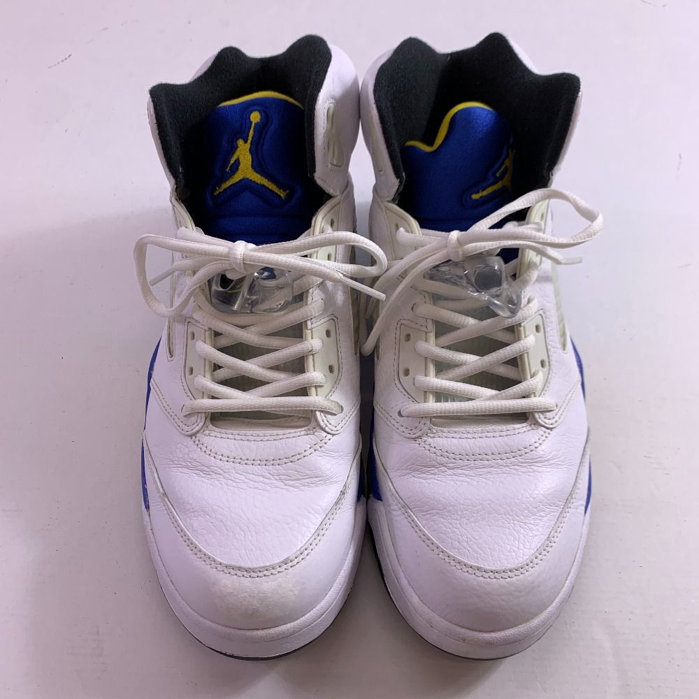 04w6176▽※【中古】Nike Air Jordan 5 Retro Laney (2013) 136027-189 