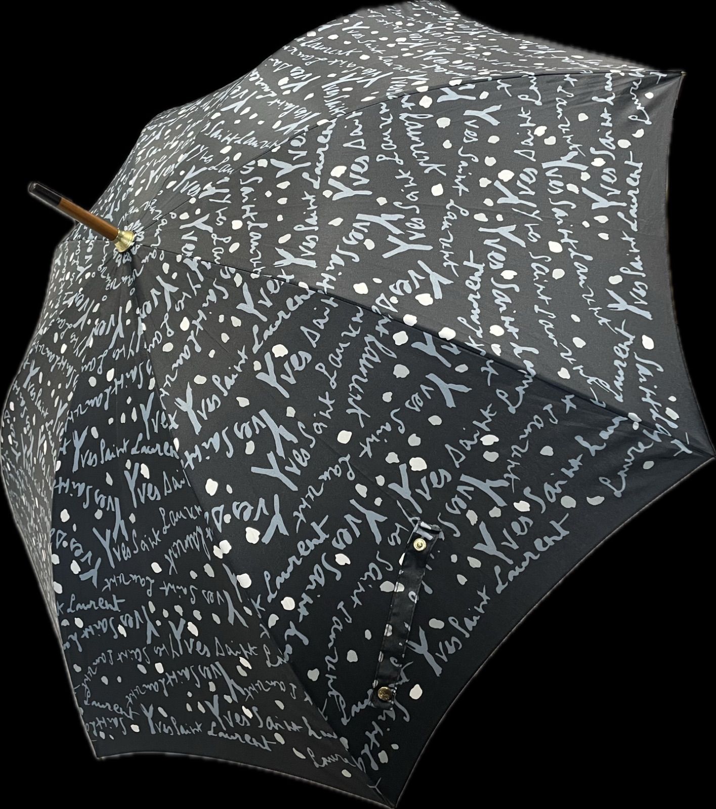 イヴ・サンローラン YVESSAINTLAURENT 雨傘 長傘 (60) …e.s - メルカリ