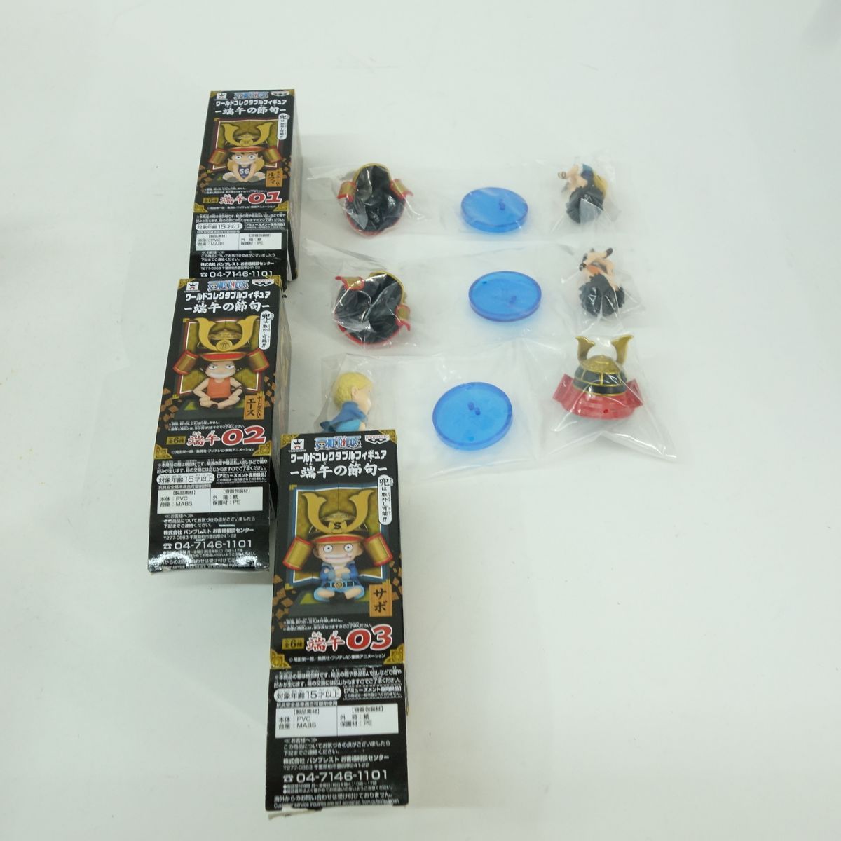 ワンピース ワールドコレクタブルフィギュア ワーコレ 端午の節句 6種