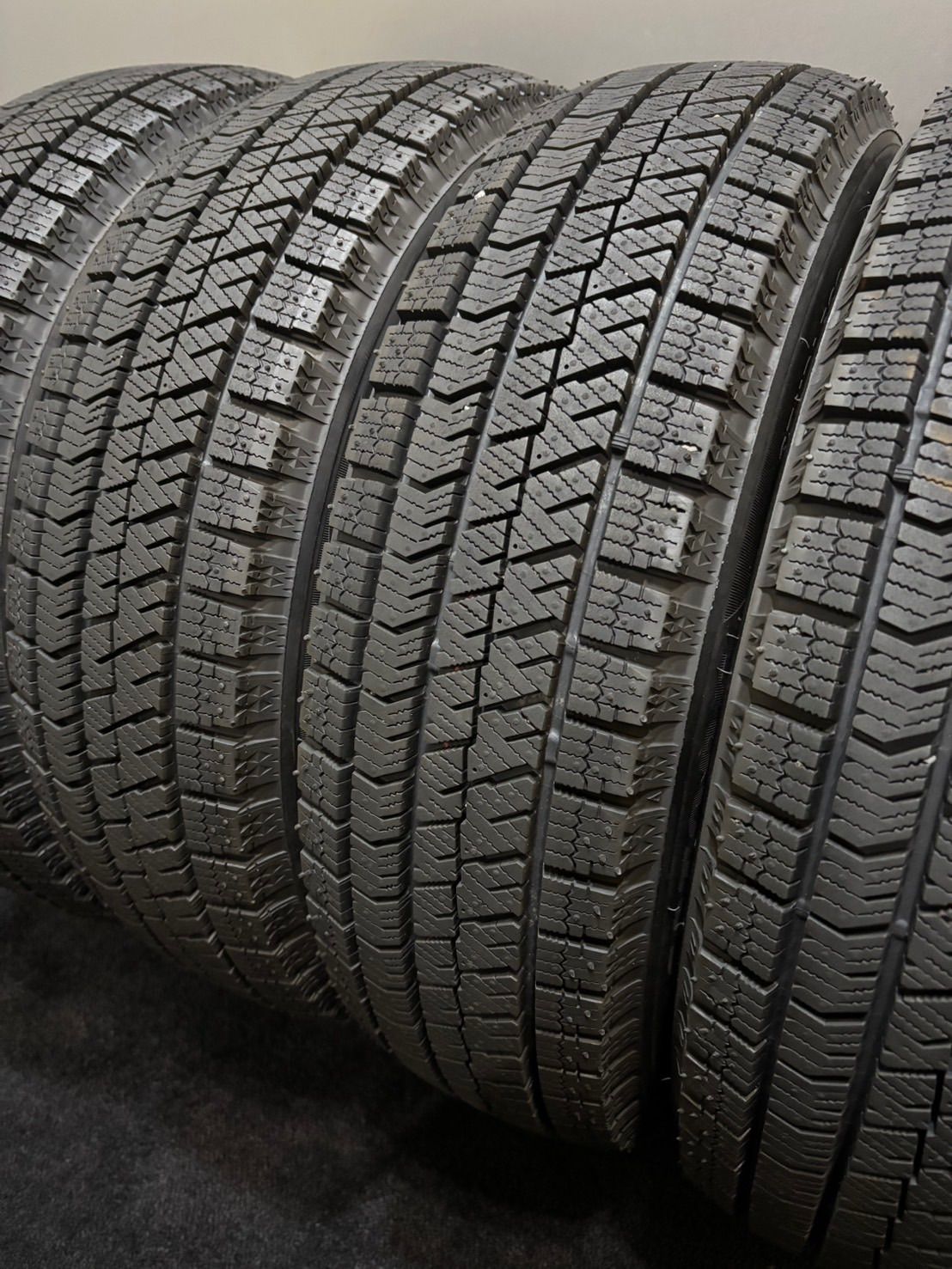 ☆イボ付 155/65R14 BRIDGESTONE/VRX2 22年製 スタッドレス 4本