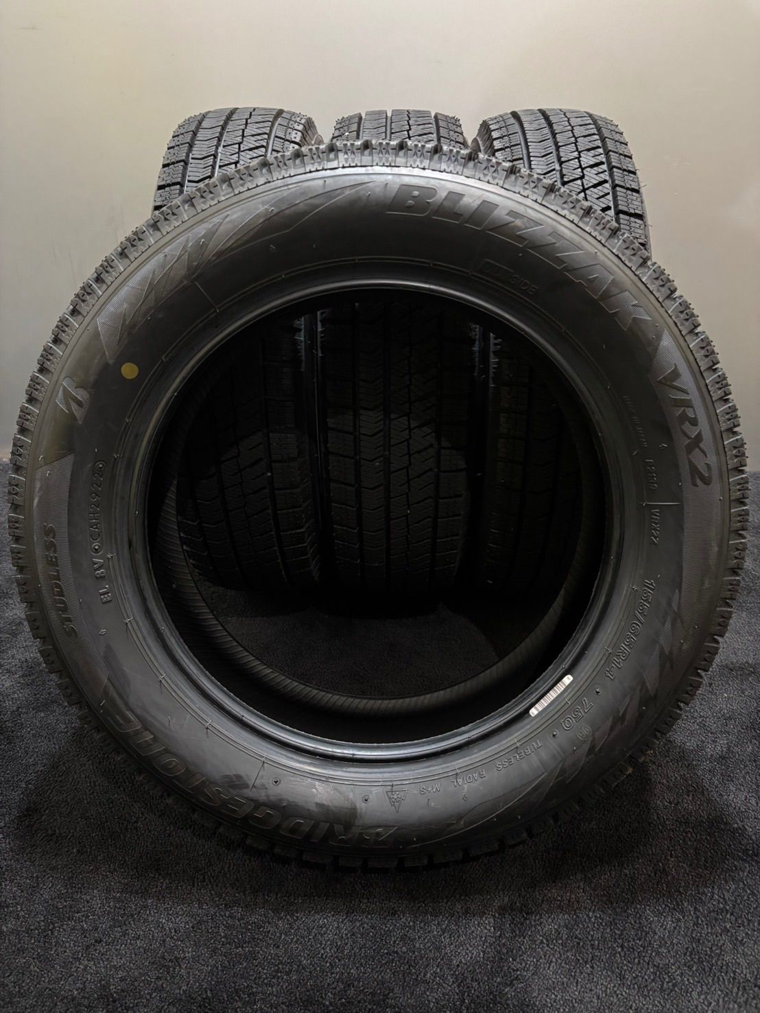 ☆イボ付 155/65R14 BRIDGESTONE/VRX2 22年製 スタッドレス 4本