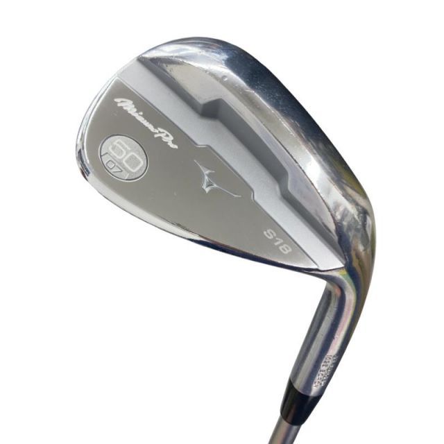 中古】 ミズノ Mizuno Pro S18 50°/07° ウェッジ WG 純正特注シャフト