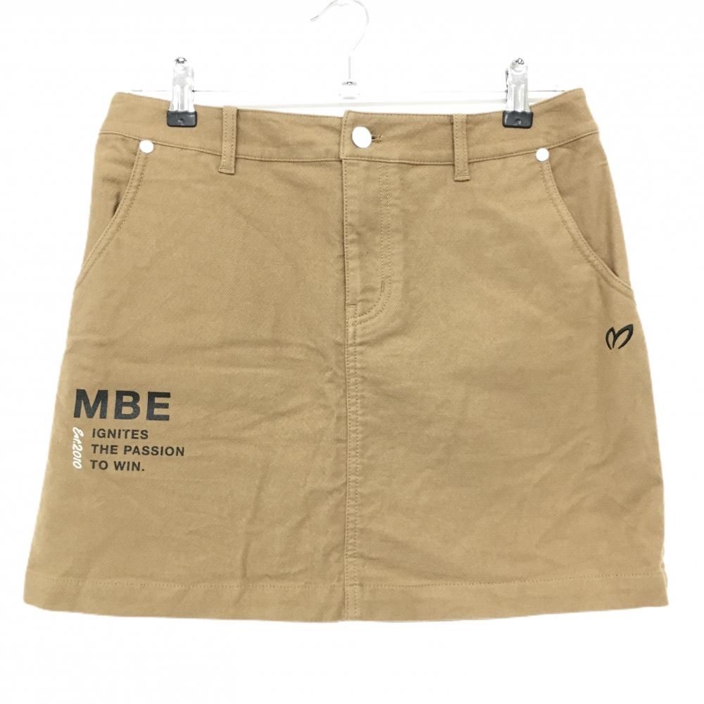 美品】マスターバニー スカート ブラウン 表微起毛 ロゴ黒 レディース