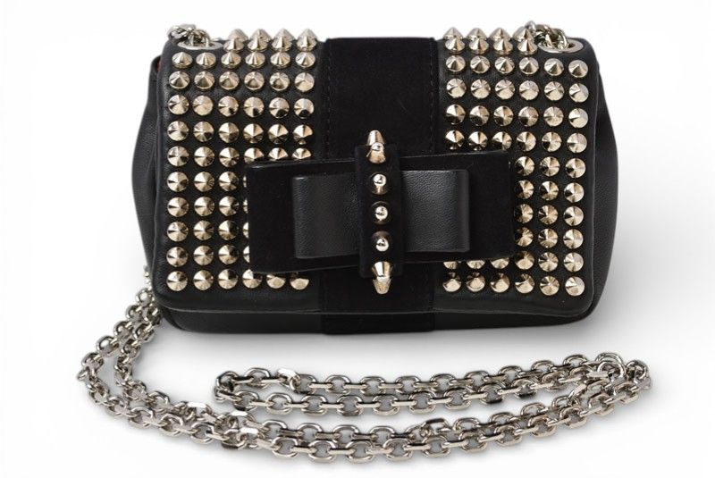 クリスチャンルブタン チェーン ミニショルダーバッグ 2way Christian