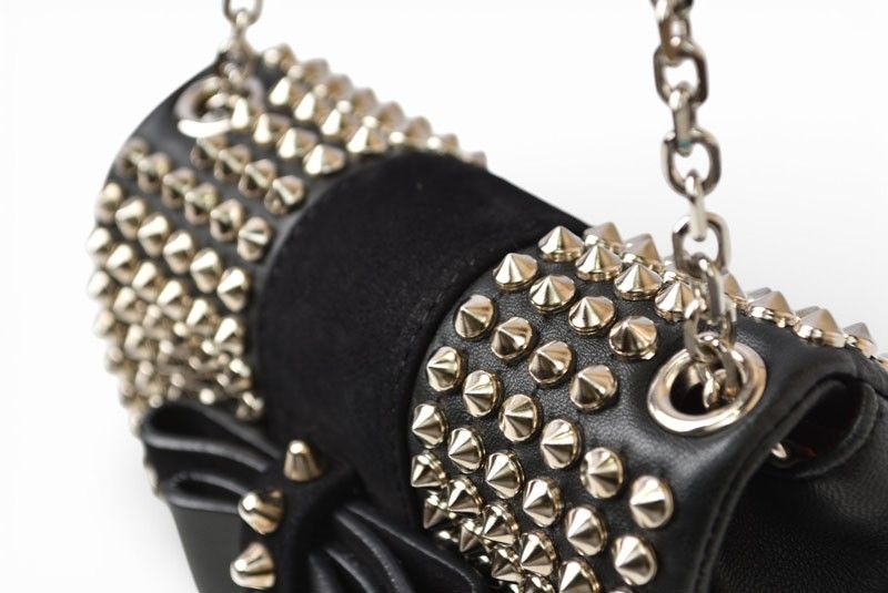 クリスチャンルブタン チェーン ミニショルダーバッグ 2way Christian