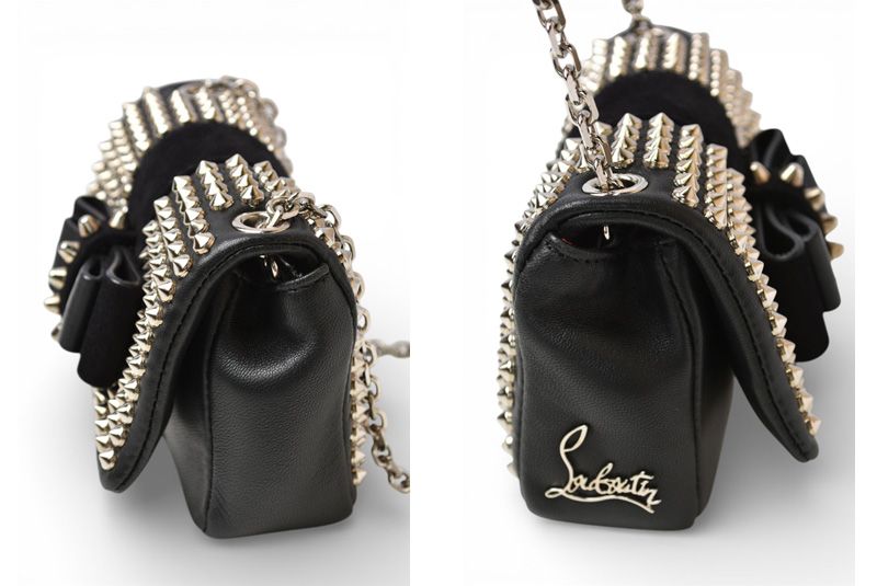 クリスチャンルブタン チェーン ミニショルダーバッグ 2way Christian