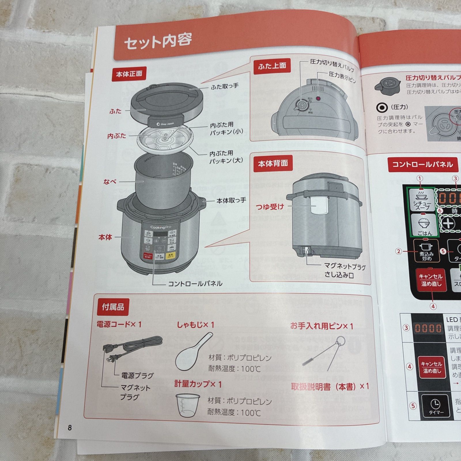 S752 ⭐ 未使用品 Shop Japan(ショップジャパン) クッキングプロ 電気