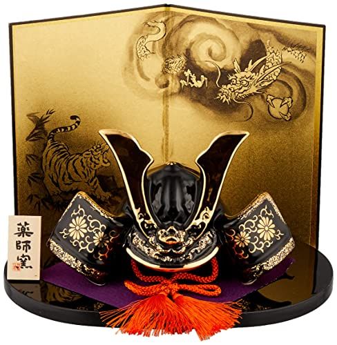 薬師窯] 五月人形 日本製 端午の節句 ミニ コンパクト 手のひらサイズ