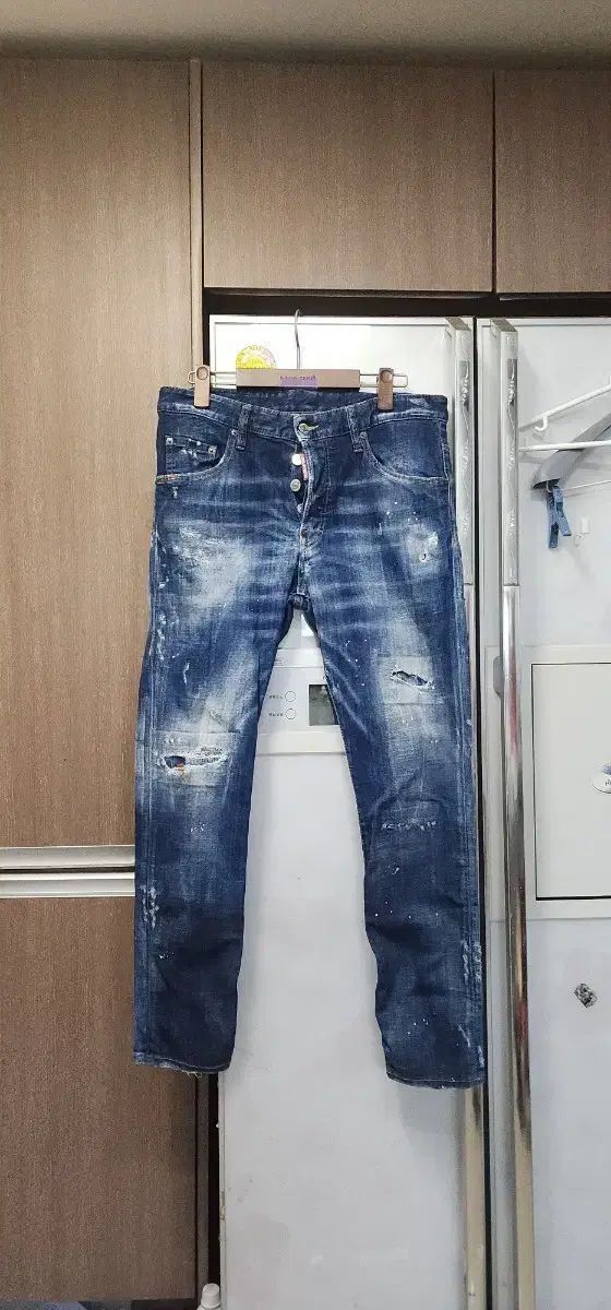 ディースクエアード ペインティング スケータージーン 48 DSQUARED2