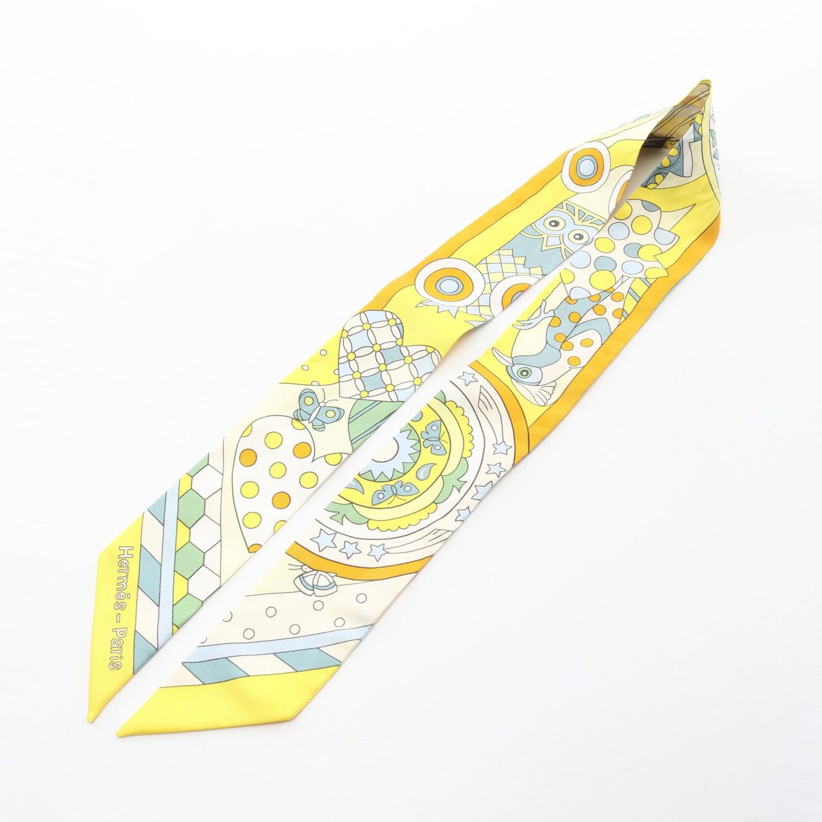 エルメス HERMES スカーフ ツイリー LES MURMURES DE LA FORET