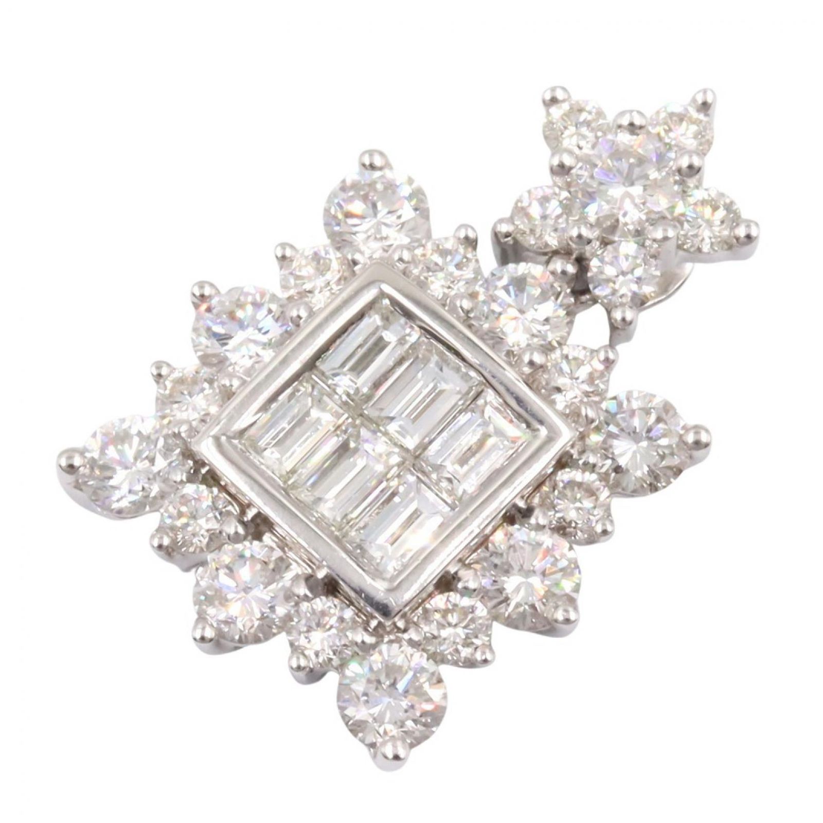 ジュエリー JEWELRY ペンダントトップ ダイヤモンド トップ ﾀﾞｲﾔ 4.8g