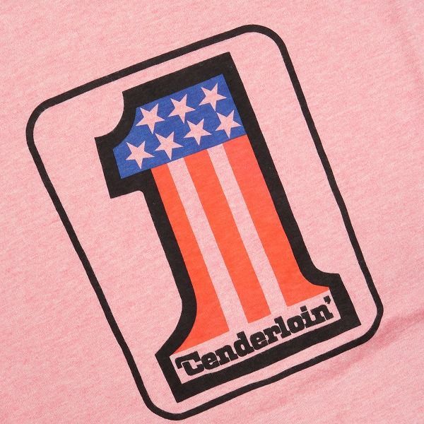 Size【M】 TENDERLOIN テンダーロイン T-RAGLAN-A RED ラグランロンT