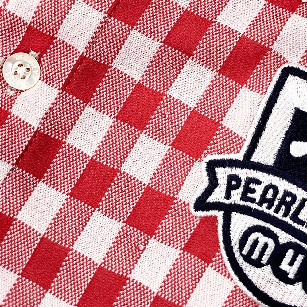 サイズ：5 PEARLY GATES パーリーゲイツ 半袖ポロシャツ チェック柄