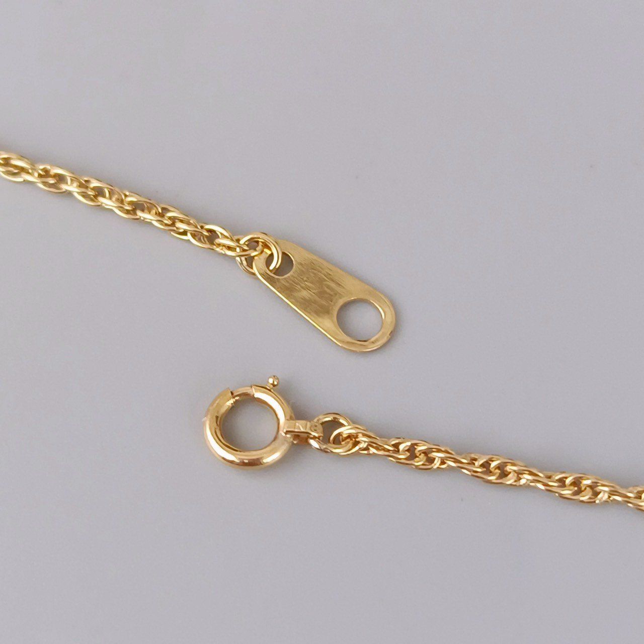 18金 K18 男女兼用 ジュエリーマキ ネックレス 3.82g 40.5㎝ Z142