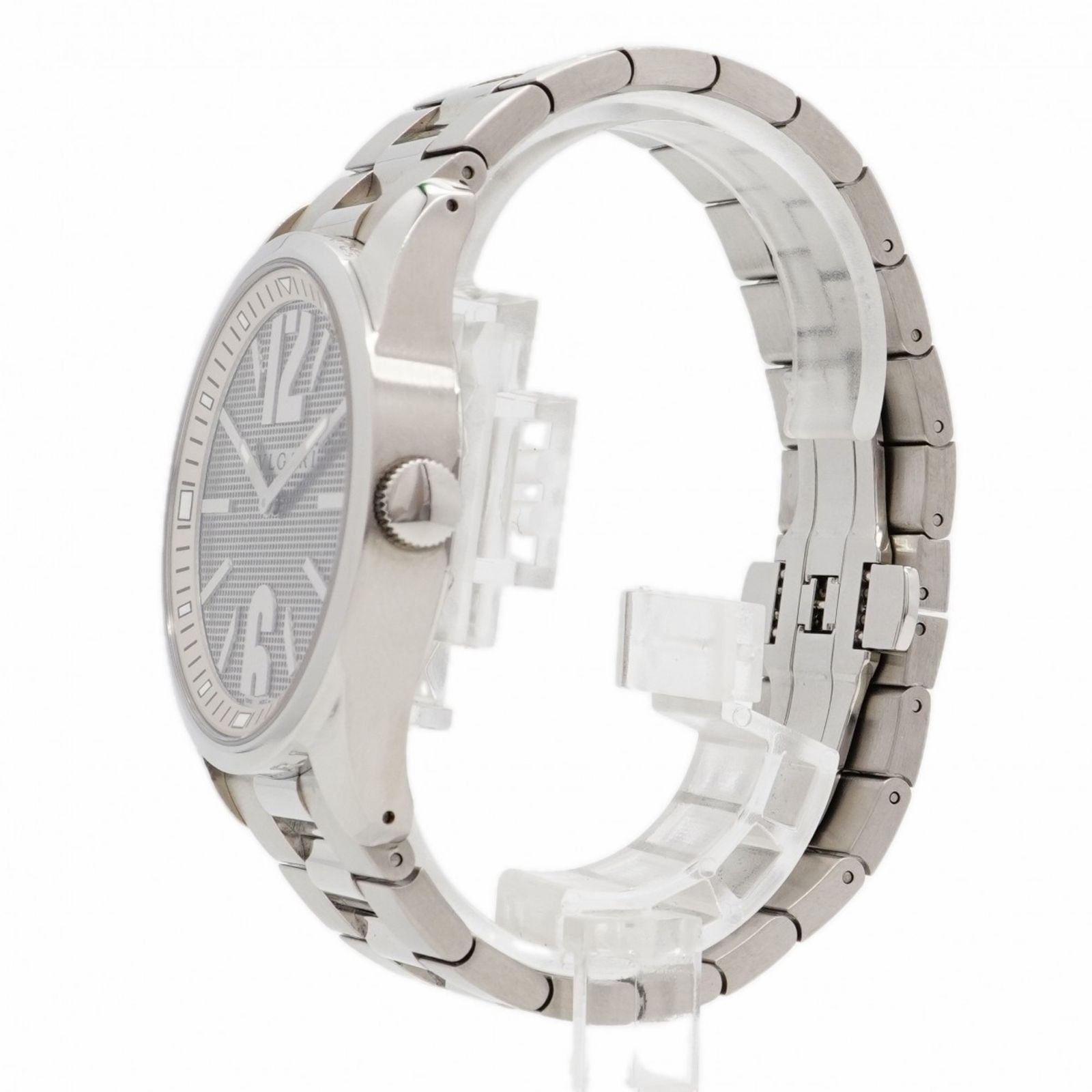 ブルガリ ソロテンポ ST42S 黒文字盤腕時計 メンズ - メルカリ