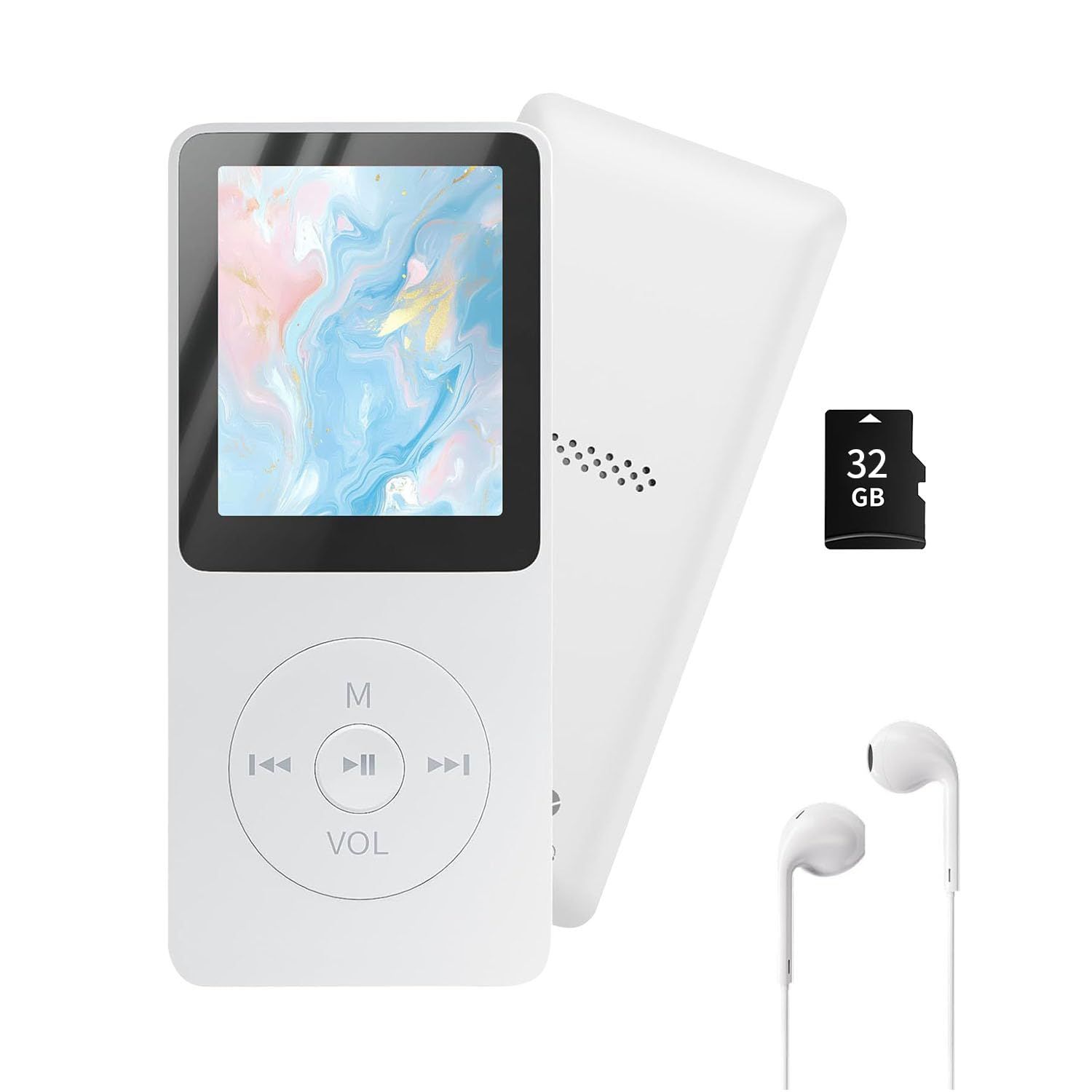 新型モデル 26g超軽量】MP3プレーヤー 音楽プレイヤー SDカード付き 大