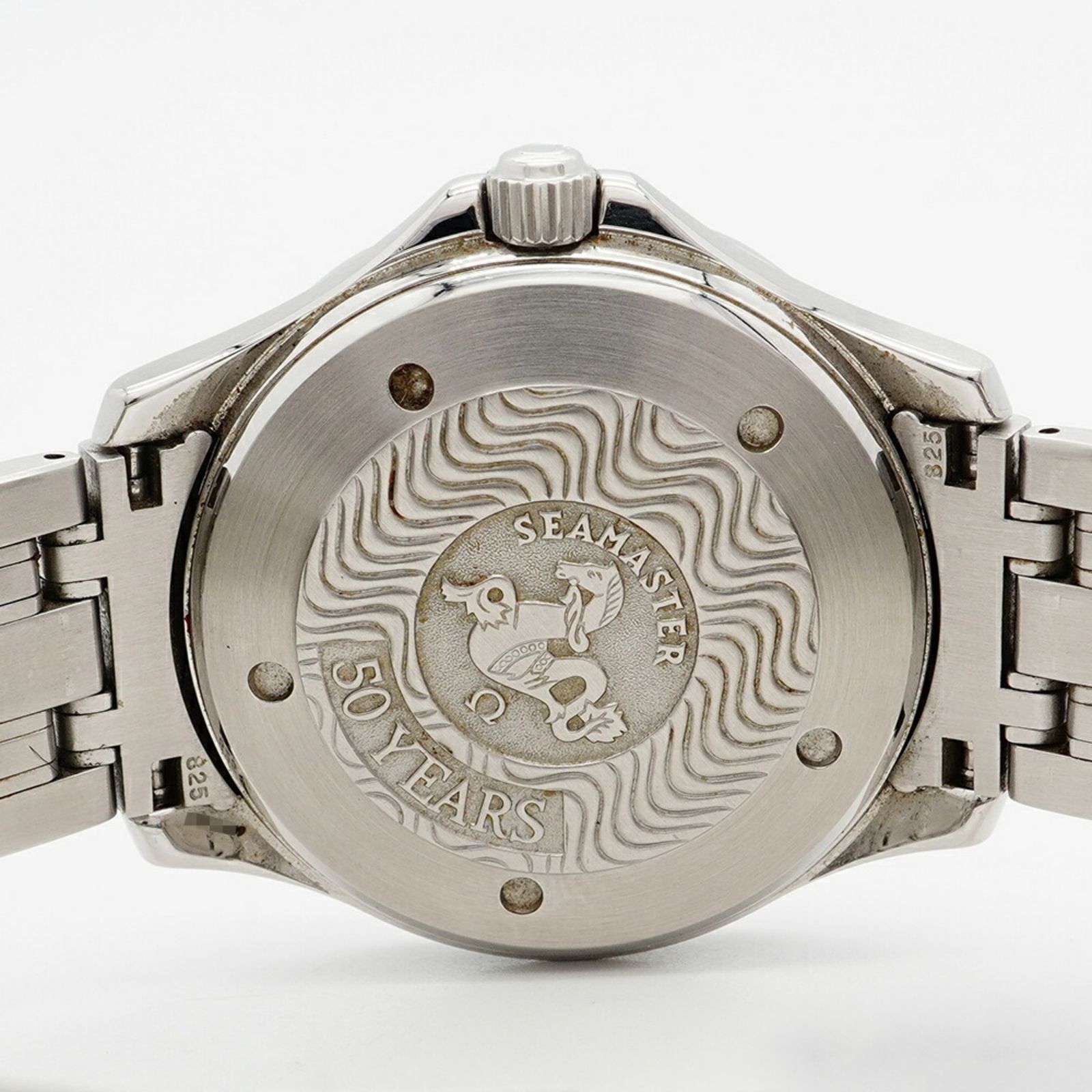  オメガ シーマスター 2234.50 黒文字盤腕時計 メンズ ブラック系 自動巻き時計 腕時計(アナログ)