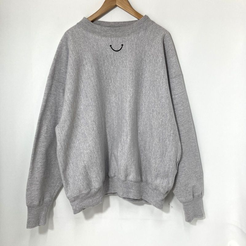 READYMADE レディメイド スウェット トレーナー モックネック M-NECK