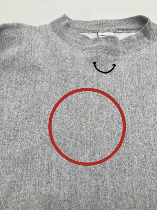 READYMADE レディメイド スウェット トレーナー モックネック M-NECK