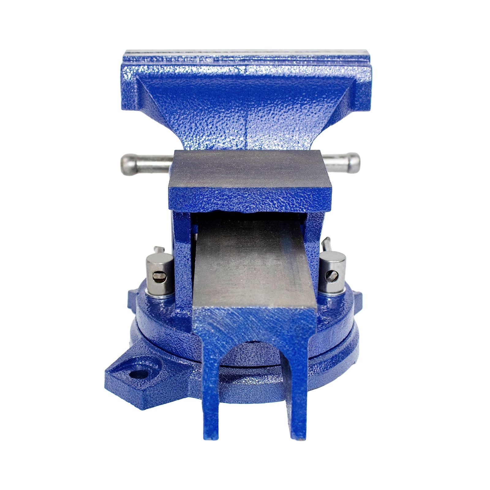 HFS(R) 万力 ベンチバイス 口幅:100mm 最大開口:75mm 360度回転 作業台 