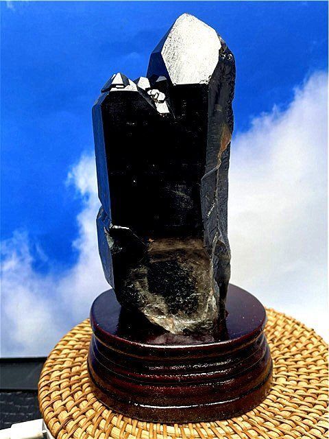 黒水晶 クラスターB89C6|194C27D