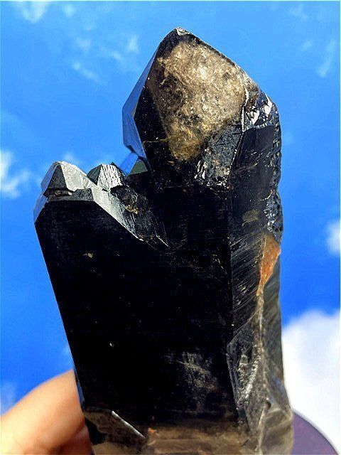 黒水晶 クラスターB89C6|194C27D