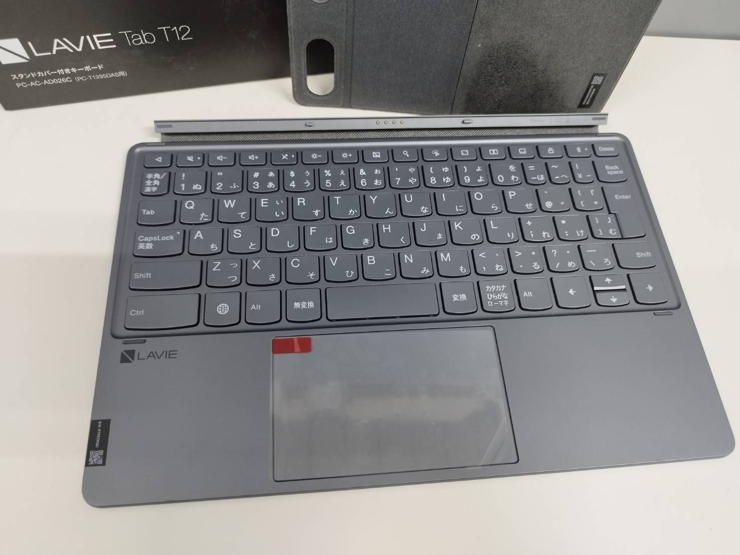 NEC LAVIE Tab T12 スタンドカバー付きキーボード/PC-AC-AD026C - メルカリ