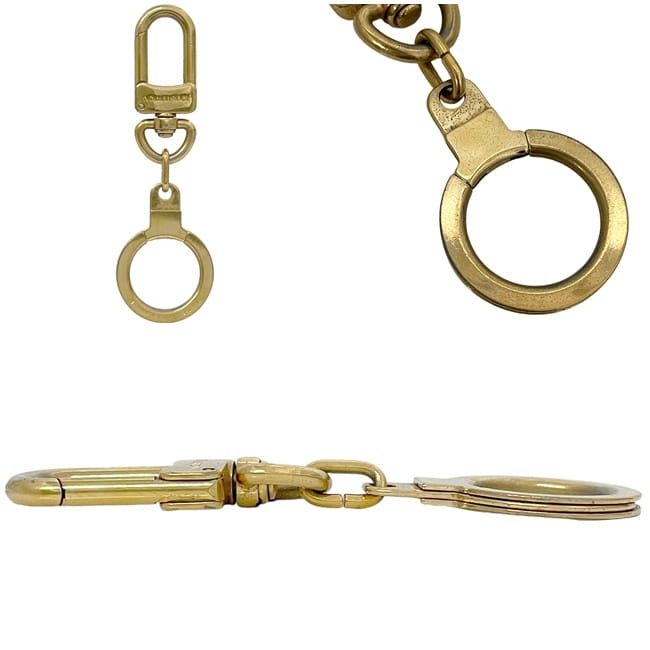 ルイ ヴィトン キーリング アノクレ ゴールド M62694 キーケース GP