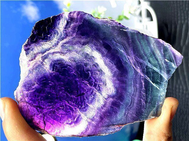 AAA級天然レインボーフローライト(蛍石)原石B89F3/25F28D - メルカリ