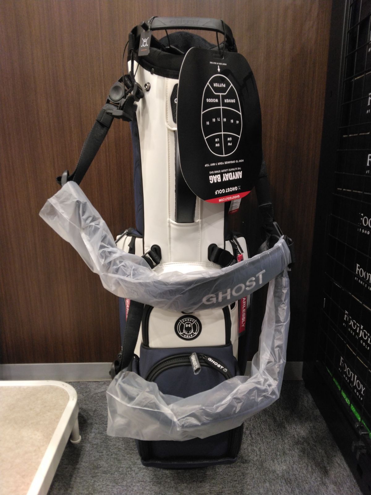 Cb 未使用品 GHOST GOLF キャディバッグ ANYDAY 7分割 11インチ スタンドバッグ VALOR ゴーストゴルフ 2025年モデル USA直輸入品 並行輸入 新橋店 ウェッジ ゴルフバッグ キャディバッグ ゴルフ