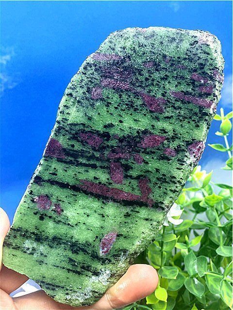 AAA級☆天然ルビートルマリン原石B88U3/34U137D - メルカリ