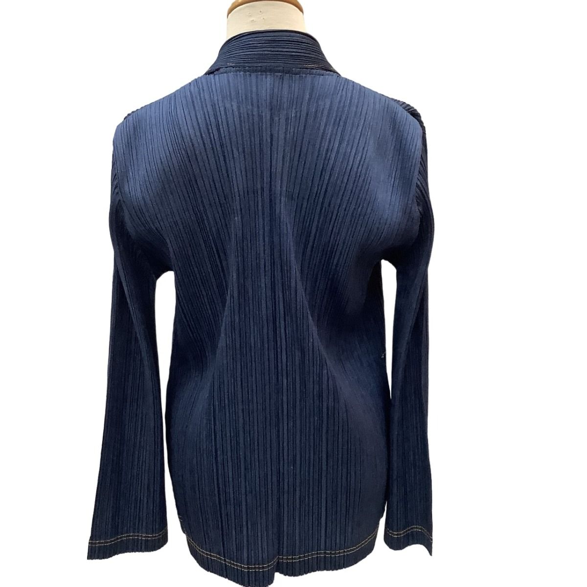 ♪♪ISSEY MIYAKE イッセイミヤケ PLEATS PLEASE デニム転写