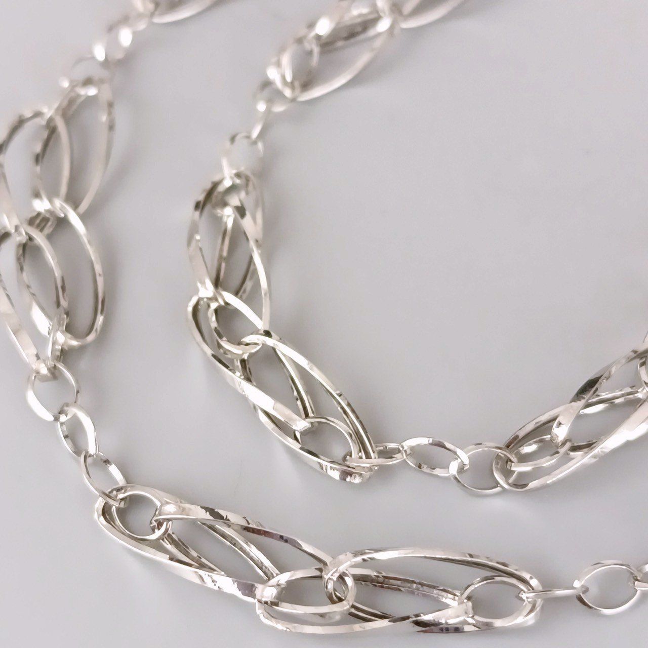 Pt1000 プラチナ デザインネックレス 4.84g 46.5㎝ Z153 - メルカリ