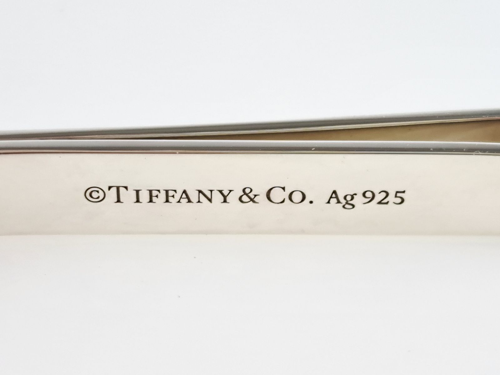 ティファニー TIFFANY ネクタイピン 重量：6.8g シルバー925 保存袋付