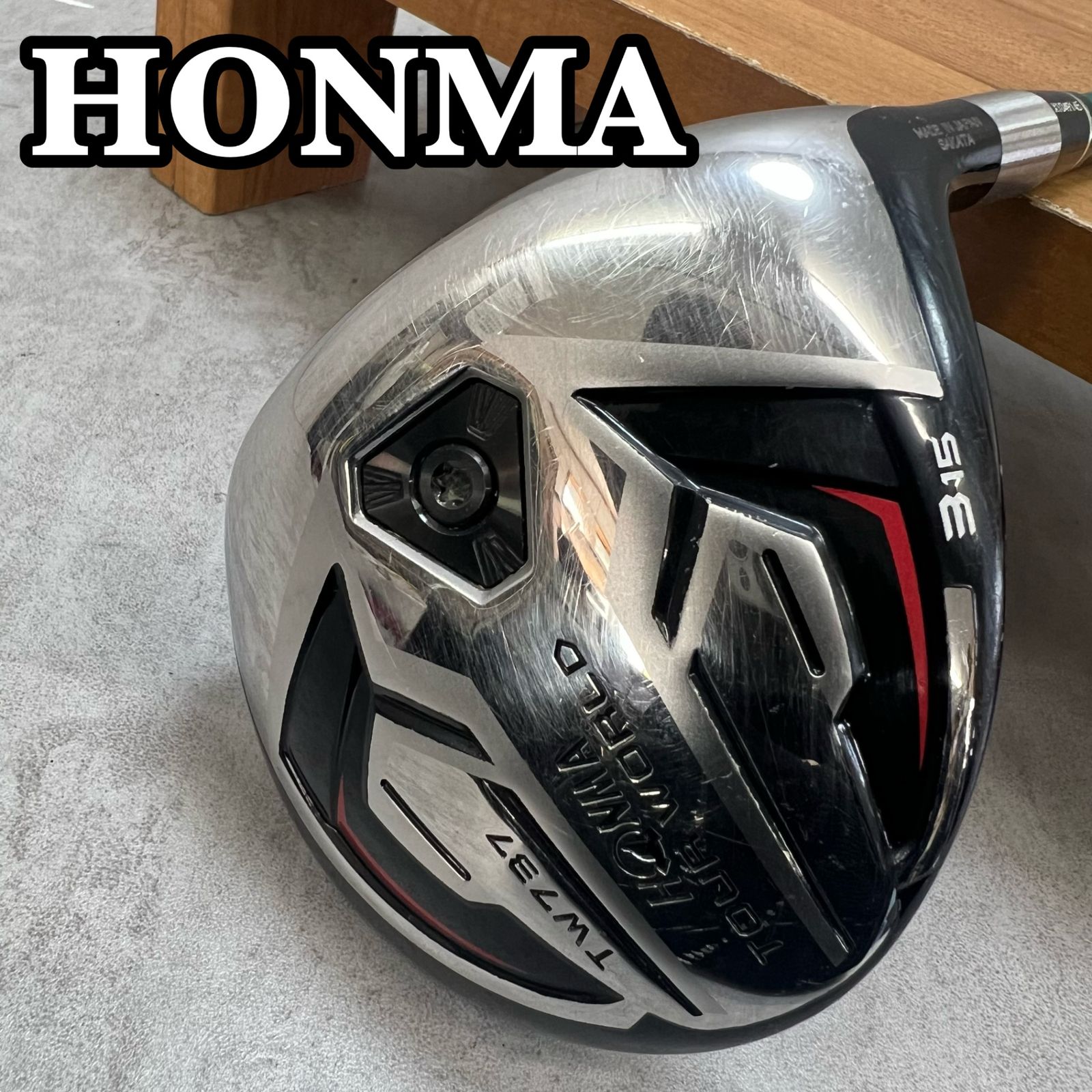 ホンマ ツアーワールド TW737 メンズゴルフ 3W R 15° 右利き用