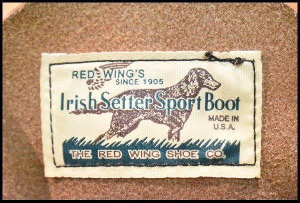 9.5E 良品 犬タグ復刻 23年】レッドウィング 8875 アイリッシュ