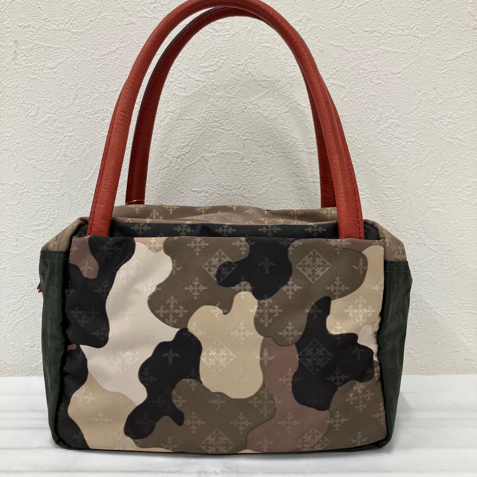 39 russet ラシット トートバッグ CUBE キューブ カモフラ 迷彩
