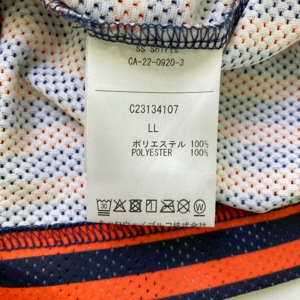 サイズ：LL CALLAWAY キャロウェイ 2023年 ハイネック 半袖Tシャツ