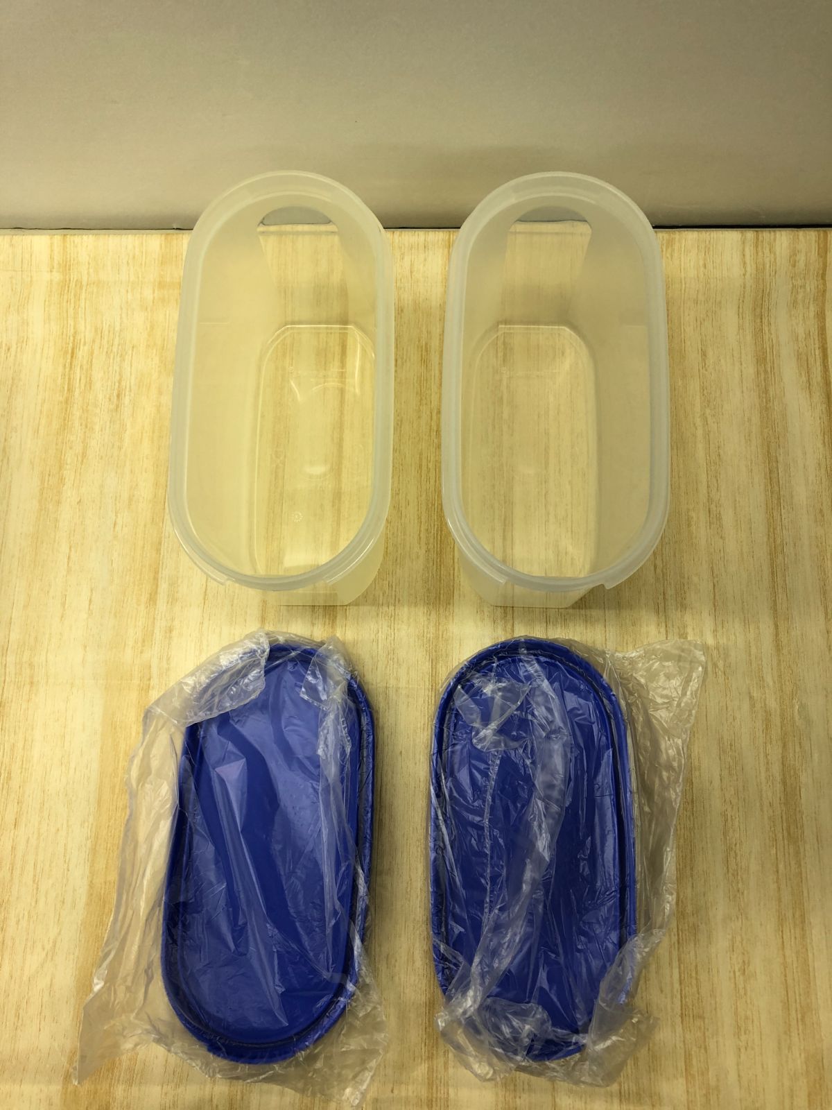 未使用長期保管品 Tupperware タッパーウェア MMだ円 ＃2/3 300ml ＃2