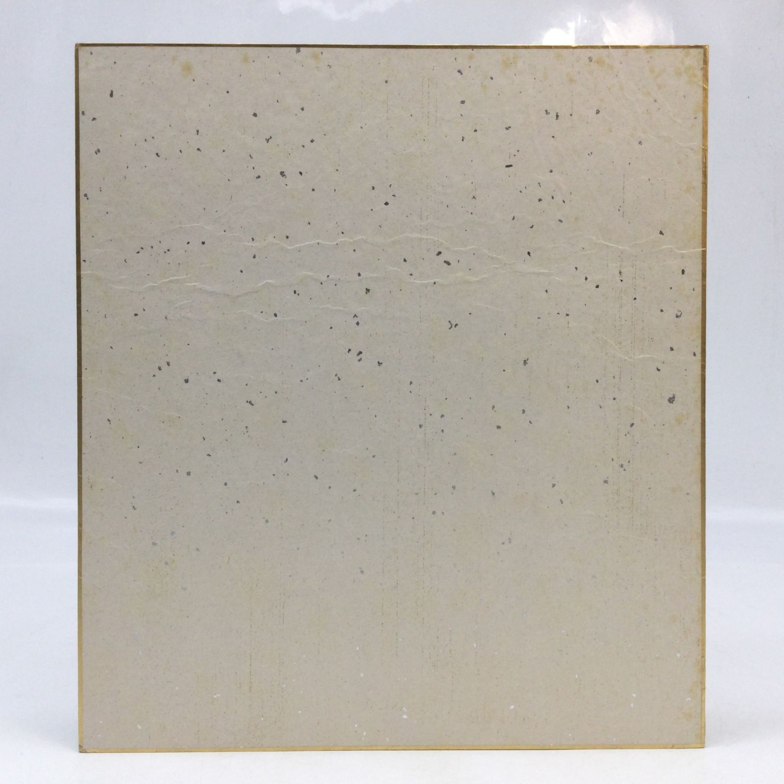 2249 【直筆サイン色紙】長州力 写真付き 新日本プロレス プロレスラー