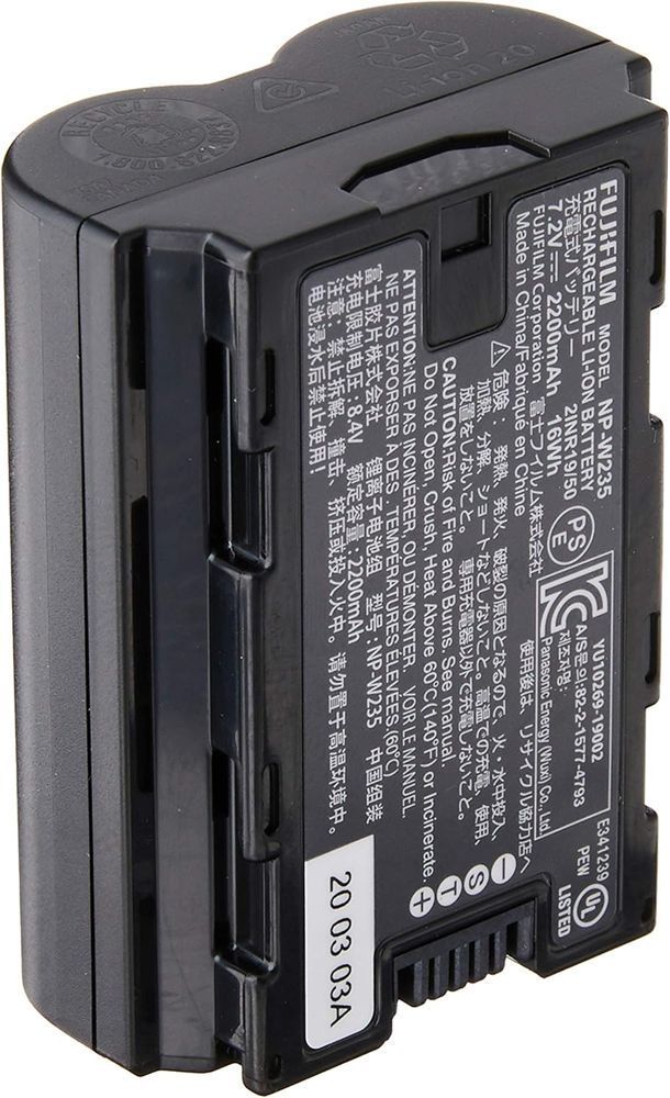 HY】【新古品】富士フイルム FUJIFILM 純正 充電式バッテリー NP-W235