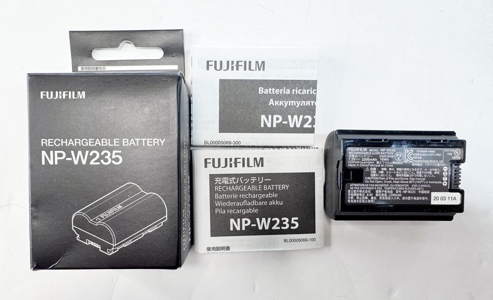 HY】【新古品】富士フイルム FUJIFILM 純正 充電式バッテリー NP-W235