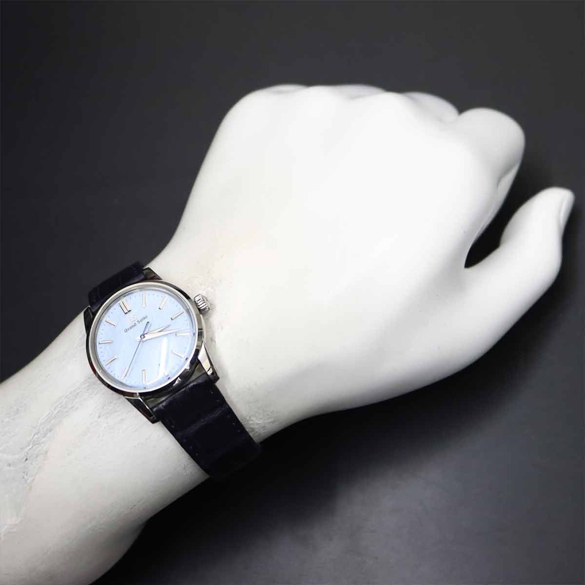グランドセイコー GRAND SEIKO エレガンスコレクション SBGX353 ボーイズ 腕時計 9F61-0AR0 ブルー クォーツ Elegance collection 90314939 グランドセイコー GRAND SEIKO エレガンスコレクション SBGX353