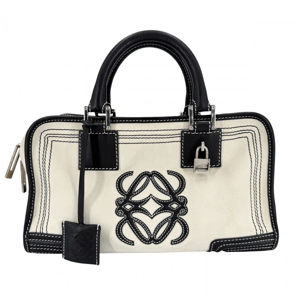 ロエベ ハンドバッグ レディース アナグラム アマソナ28 ミニボストン